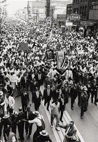 ROBERT A. SENGSTACKE (1943 - 2017) Chicago Freedom March.                                                                                        